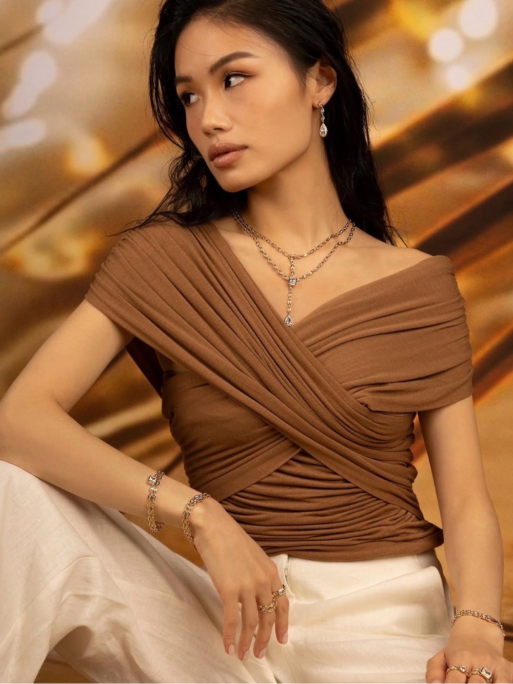 Marcella convertible sheer infinity top